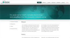 Desktop Screenshot of icox.com