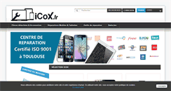 Desktop Screenshot of icox.fr